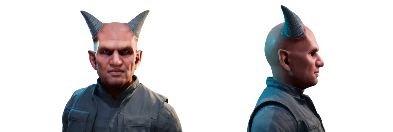 Devaronian in the character creator