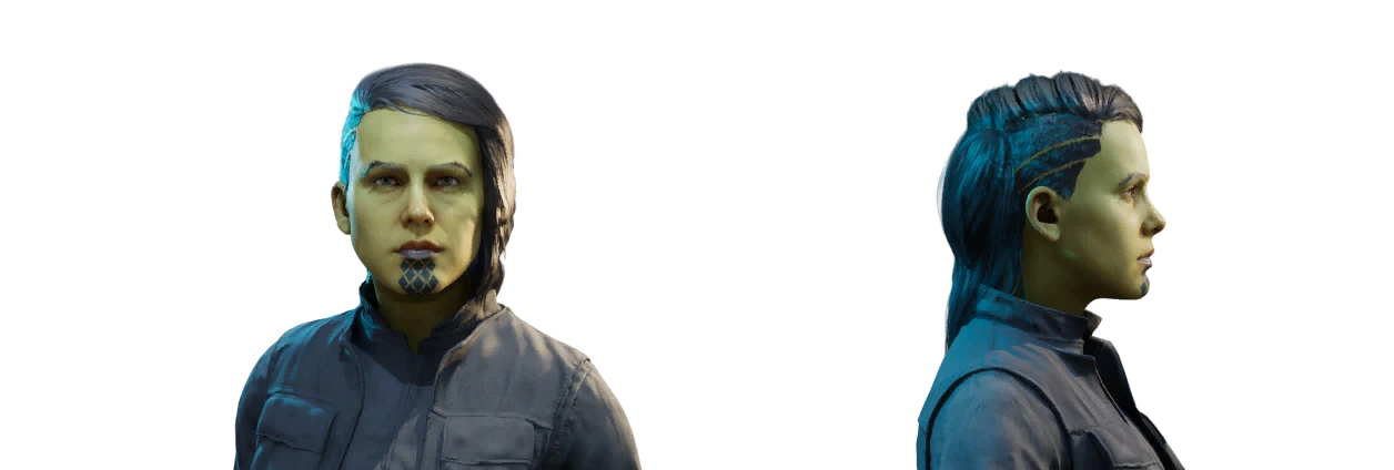 Mirialan in the character creator