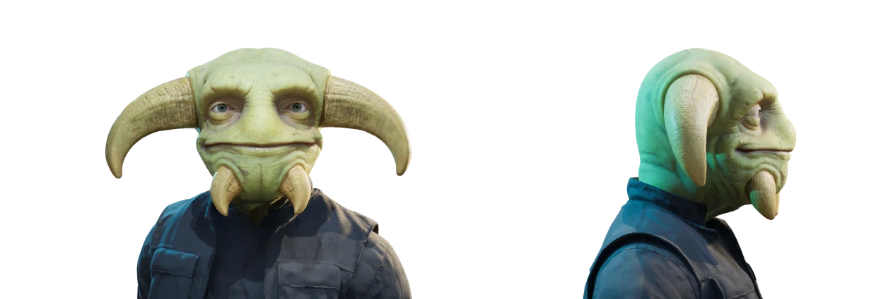 Ovissian in the character creator