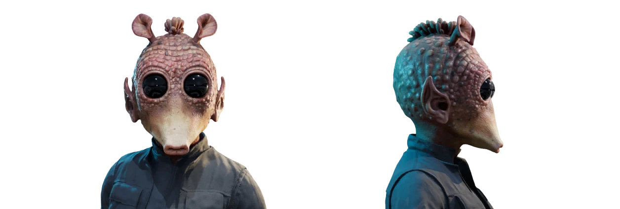 Rodian in the character creator