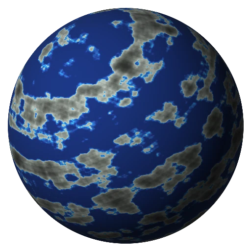 Eriadu seen from orbit