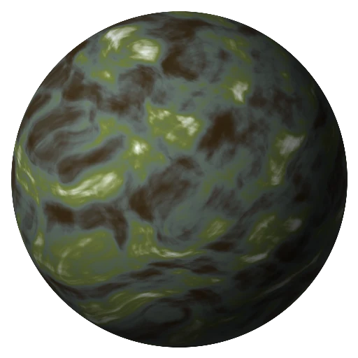 Karfeddion seen from orbit