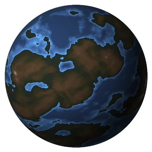 Kuat seen from orbit