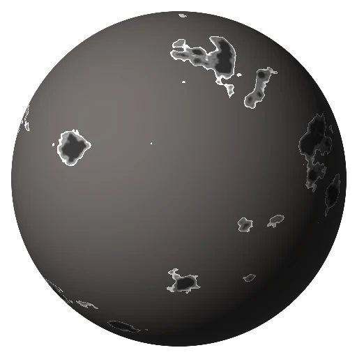 Mirial seen from orbit