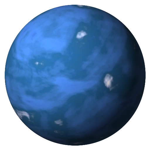 Mon Cala seen from orbit