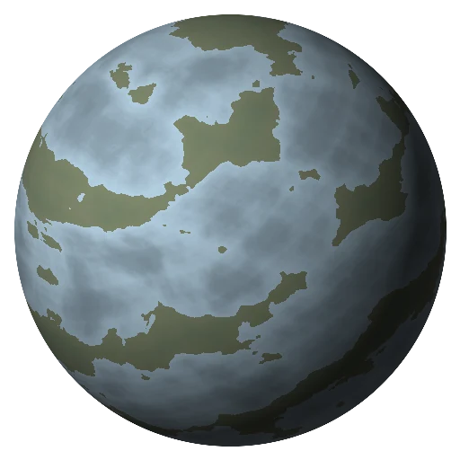 Mykapo seen from orbit