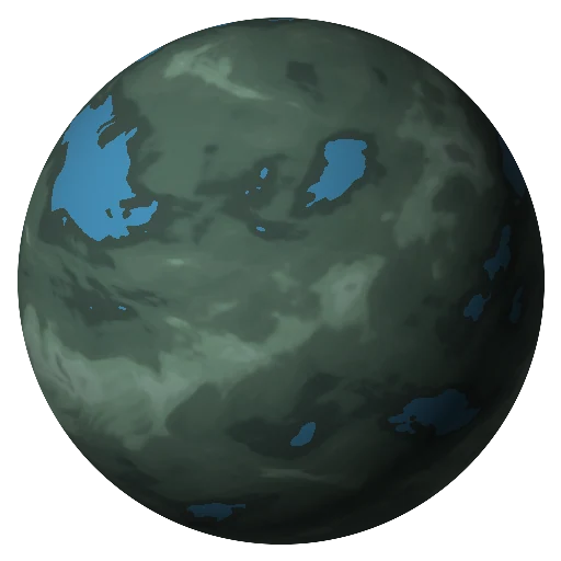 Naboo seen from orbit