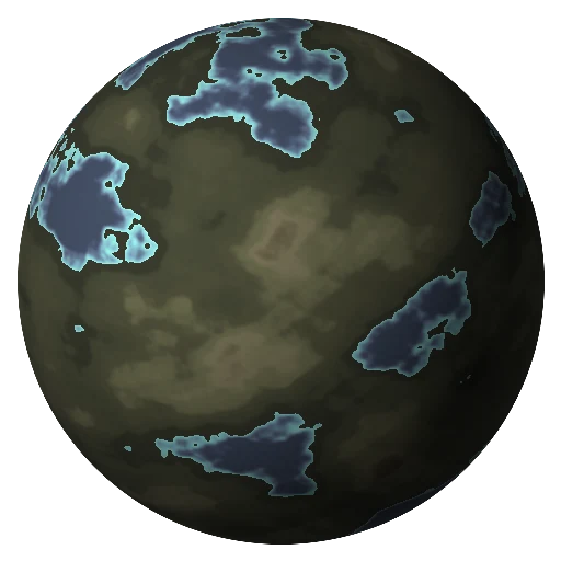 Pam'ba seen from orbit