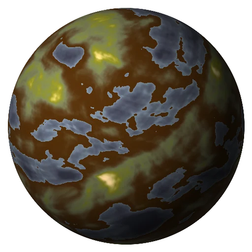 Shili seen from orbit