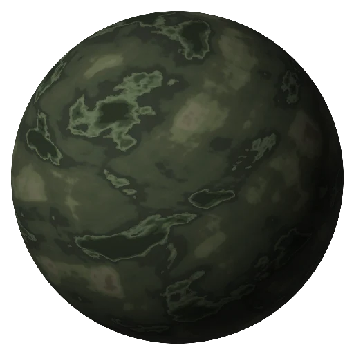 Thyferra seen from orbit