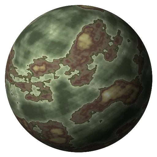 Toydaria seen from orbit