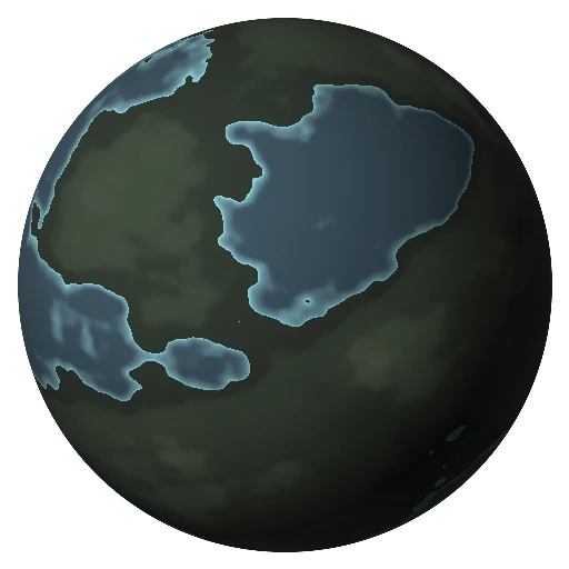 Vondarc seen from orbit