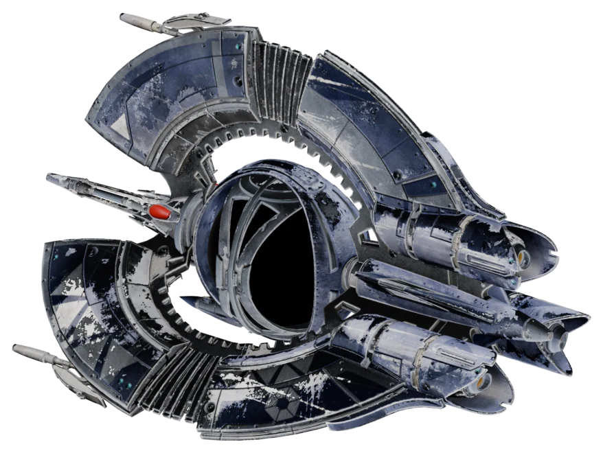 Droid Tri Fighter model