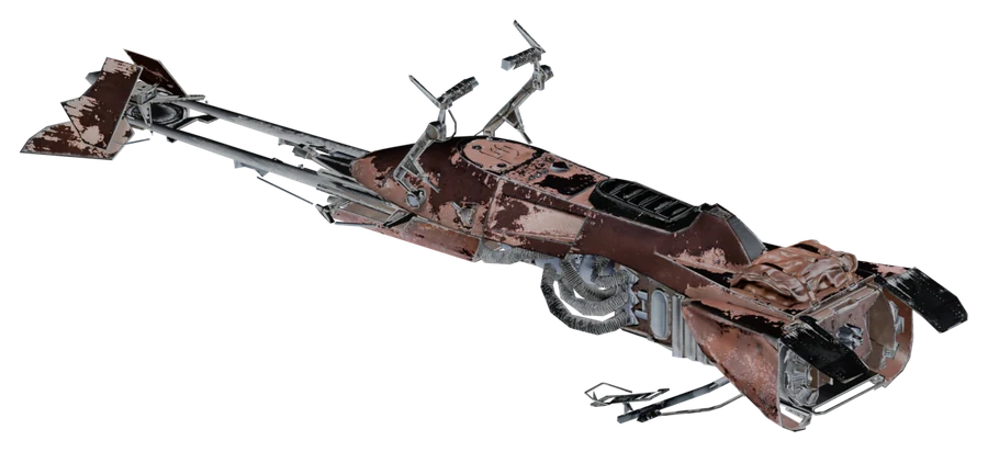 Speeder Bike model